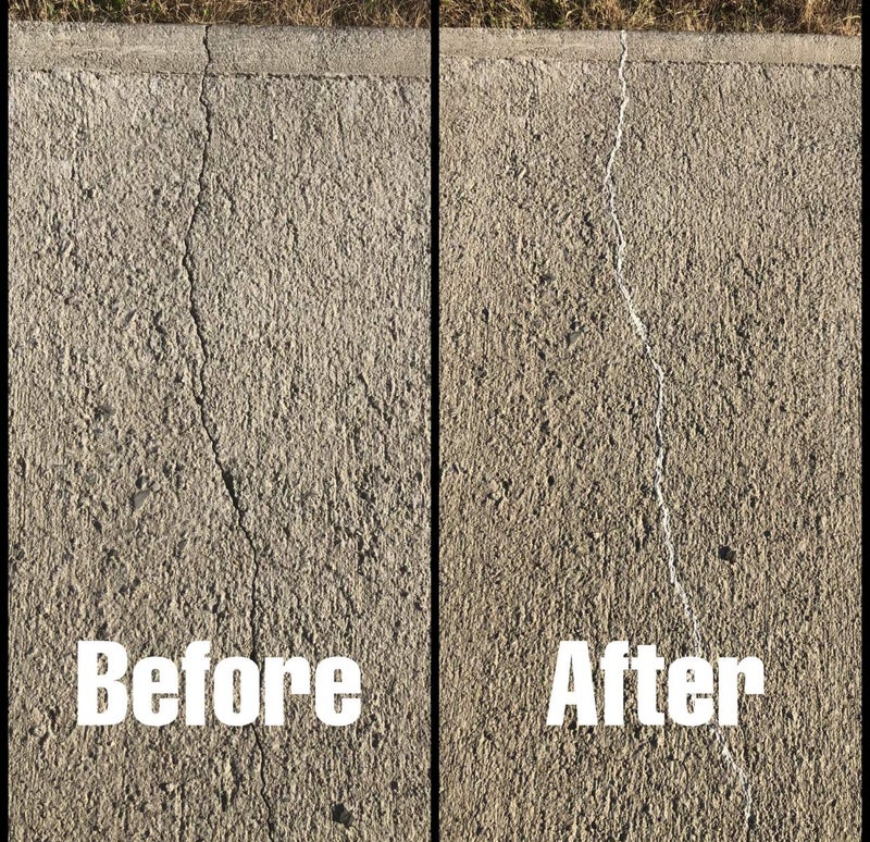 Blue Star Bluestar Flexible Concrete Hairline Crack Filler (Light Gray), DIY - No Special Tools Needed. Fill Small Cracks in Concrete Driveways, Sidewalks and Patios. - Image 2